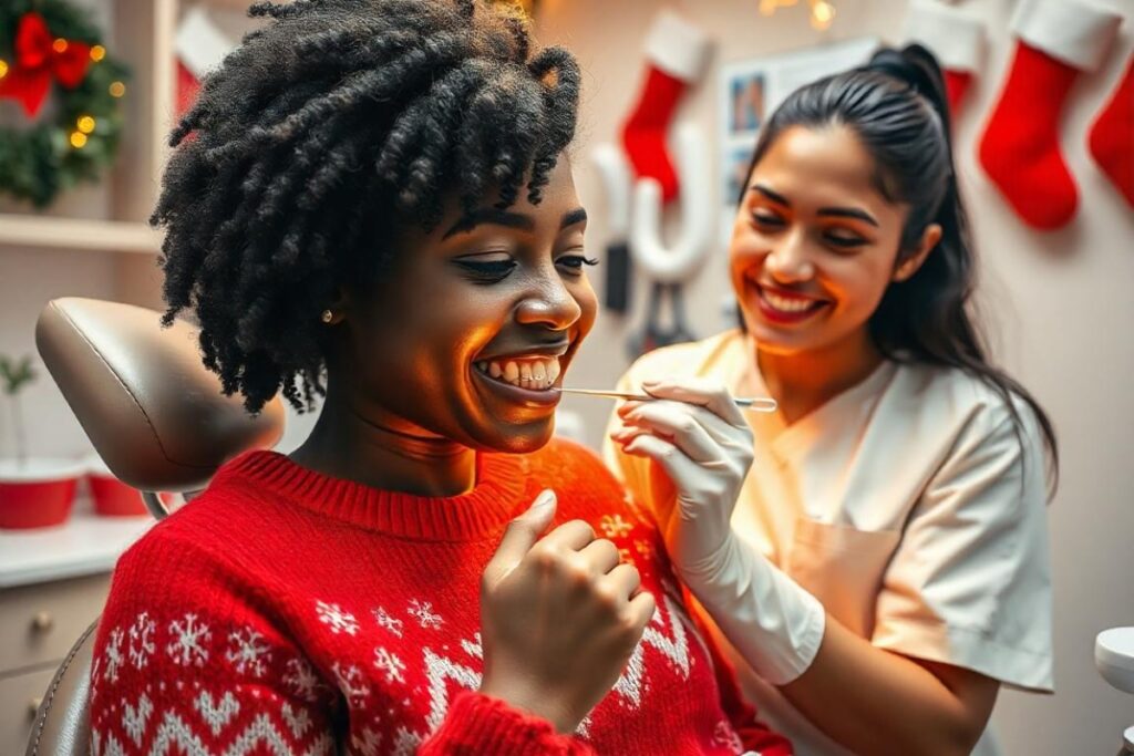 orthodontic treatment during Christmas